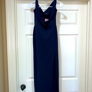 Navy blue dress